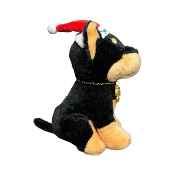 Snoop Dogg Plush Stuffed Doberman Dog w/ Chain Snoop on the Stoop Christmas Pup‎ - Picture 6 of 9